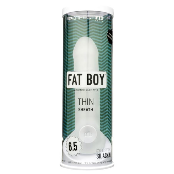 Fat Boy Thin - peenisekate 17 cm - valge