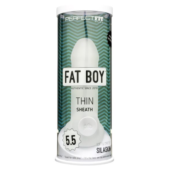 Fat Boy Thin - peenisehülss 15 cm - valge