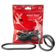 Perfect Fit Slim Wrap 9 - õhuke peeniserõngas - must 22 cm