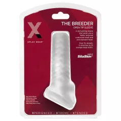 Perfect Fit Breeder - avatud peenisehülss - valge