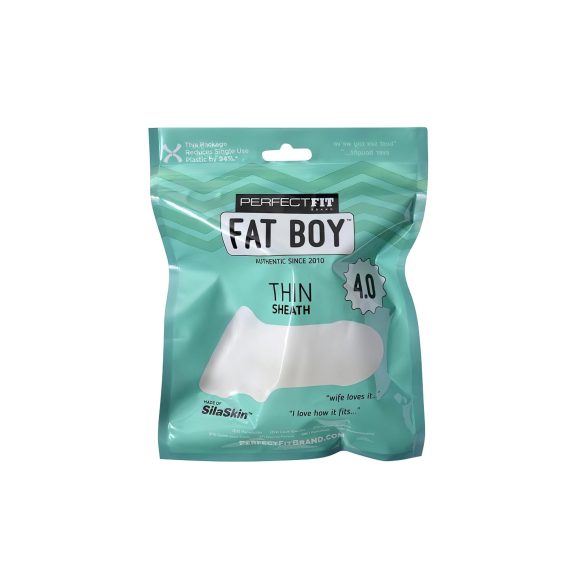 Fat Boy Thin - peenisekatet - 10 cm - valge