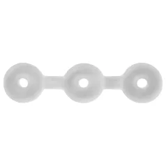 Perfect Fit Triple - peeniseringide komplekt - valge