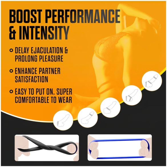 Stay Hard - peenisekasottide komplekt - 3 tk värviline