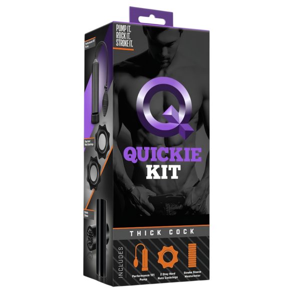 Quickie Kit - peenispumba komplekt - lai - 4-osaline