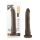 Dr. Skin 8,5 - realistlik dildo iminapaga - pruun (20,5cm)