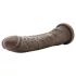Dr. Skin - realistlik dildoga iminapaga - pruun 20,5 cm