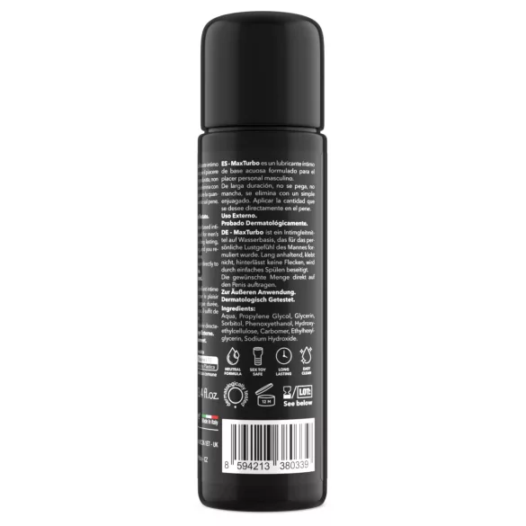 Intimateline MaxTurbo - veepõhine libesti meestele (100 ml)
