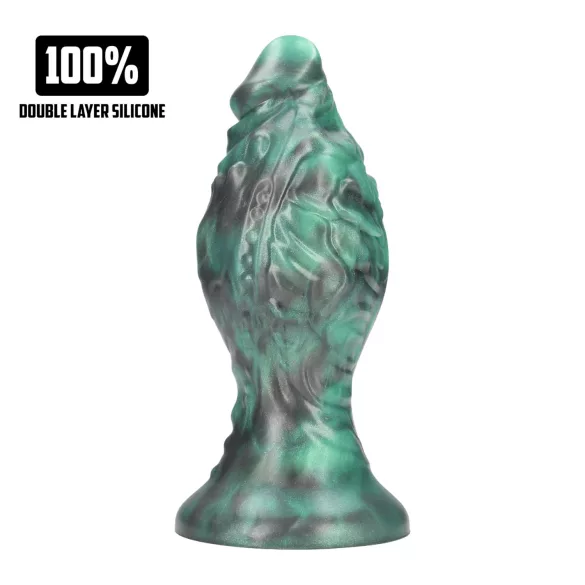 Ouch! Space Born - silikoonist anaalpunn (roheline-must)
