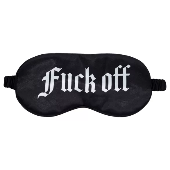 Ouch! - “Fuck Off” kirjaga satiinist silmamask (must)