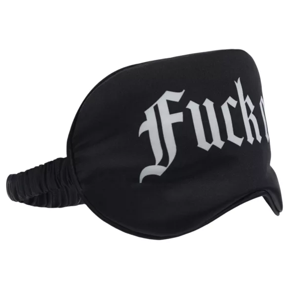 Ouch! - “Fuck Off” kirjaga satiinist silmamask (must)