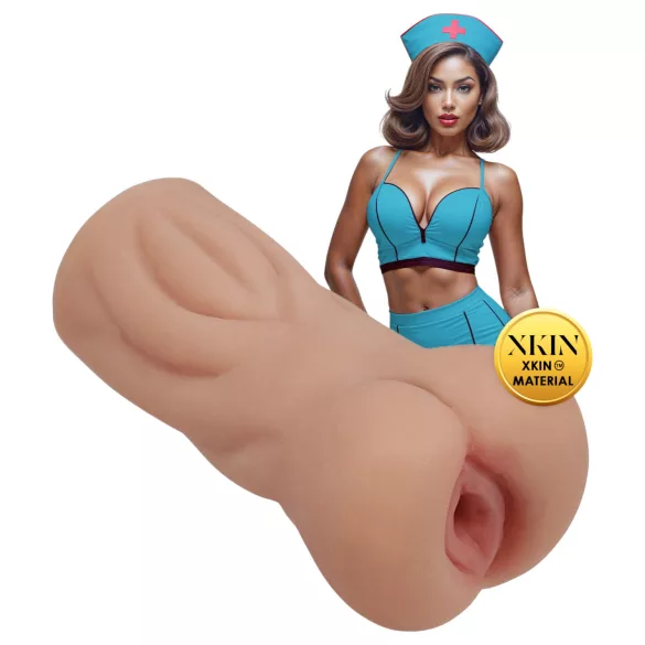 XKIN Naughty Nurse Trixie - elutruu kunstvagiina masturbaator (naturaalne)