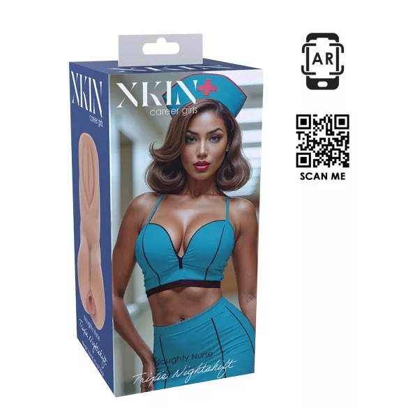 XKIN Naughty Nurse Trixie - elutruu kunstvagiina masturbaator (naturaalne)