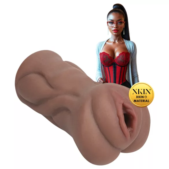 XKIN Librarian Paige - elutruust kunstvaginast masturbaator (naturaalne)