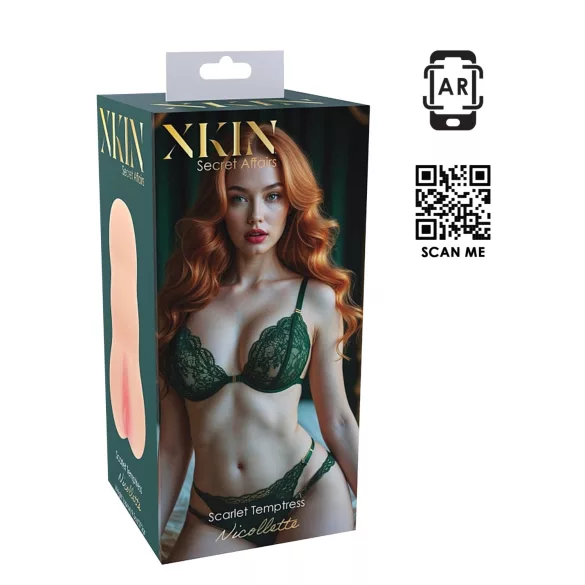 XKIN Temtress Nicolette - elutruu kunstvagiina masturbaator (naturaalne)