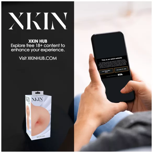 XKIN - elutruu kunstpepu masturbaator - M (naturaalne)
