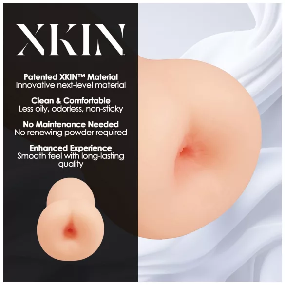XKIN - elutruu kunstpepu masturbaator - M (naturaalne)