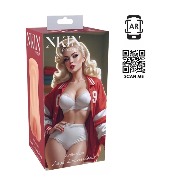 XKIN Lexi Lockerload - elutruut kunsttupe masturbaator (naturaalne)