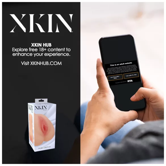 XKIN - realistlik kunstvagiina masturbaator - L (naturaalne)