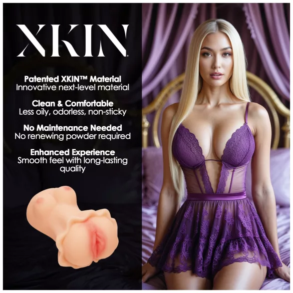 XKIN Enchantment Elise - elutruu kunsttupe masturbator (naturaalne)