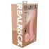 RealRock - topelttihedusega naturaalne vibraator (nahavärvi) - 18 cm
