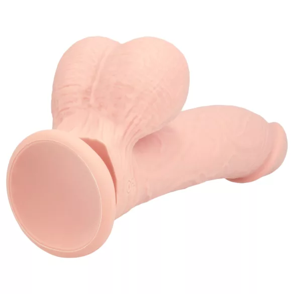 RealRock - topelttihedusega naturaalne vibraator (nahavärvi) - 18 cm
