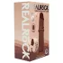 RealRock - topelttihedusega realistlik dildo (pruun) - 15,5 cm