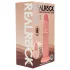 RealRock - kahekordse tihedusega realistlik dildo (kehavärvi) - 20,5 cm