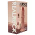 RealRock - topelttihe realistlik dildo (päevitunud) - 20,5 cm