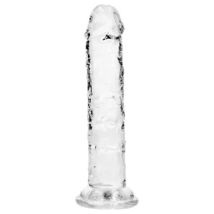 RealRock - elutruu dildo iminapaga (läbipaistev) - 12,7 cm