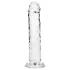 RealRock - elutru dildot iminapaga (läbipaistev) - 12,7 cm