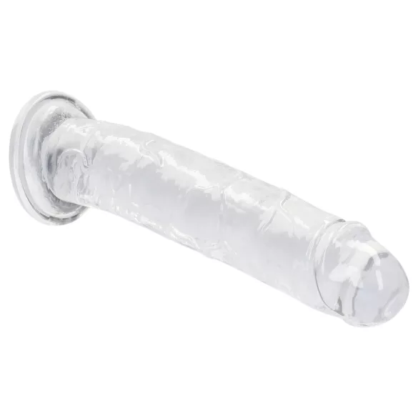 RealRock - elutru dildot iminapaga (läbipaistev) - 12,7 cm