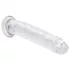 RealRock - elutru dildot iminapaga (läbipaistev) - 12,7 cm