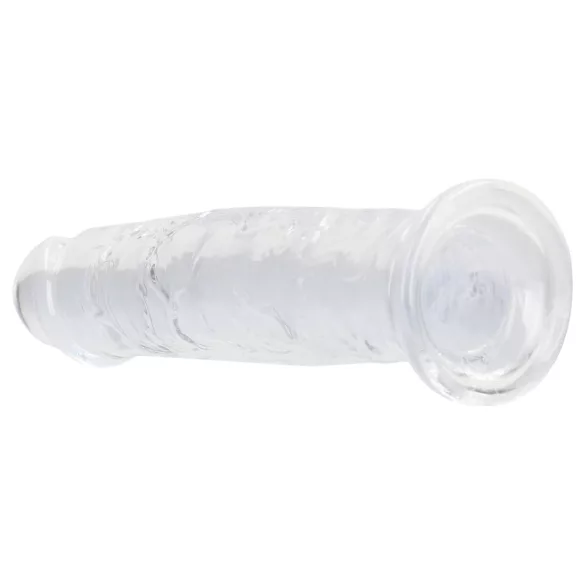 RealRock - elutru dildot iminapaga (läbipaistev) - 12,7 cm