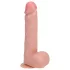 RealRock - pöörlev vibraator (naturaalne, 20,5 cm)