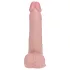 RealRock - pöörlev vibraator (naturaalne, 20,5 cm)
