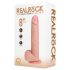 RealRock - dildo vibraator iminapaga - naturaalne 20,5 cm