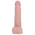 RealRock - dildo vibraator iminapaga - naturaalne 20,5 cm