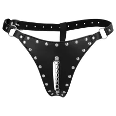Ouch! - needitega voorusevöö-string ketiga (must)
