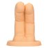 S-Line - kahefingeriline dildo (naturaalne)