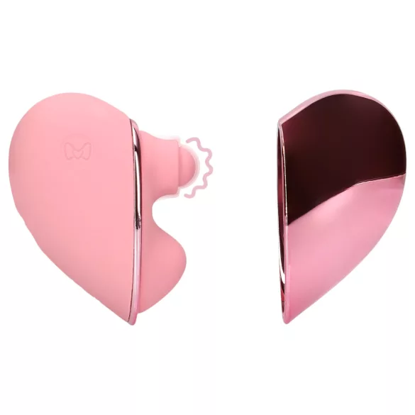 Loveline Tapping Heart - kliitorivibraator - akuga - roosa