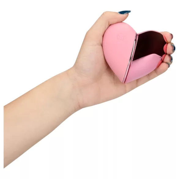 Loveline Tapping Heart - kliitorivibraator - akuga - roosa