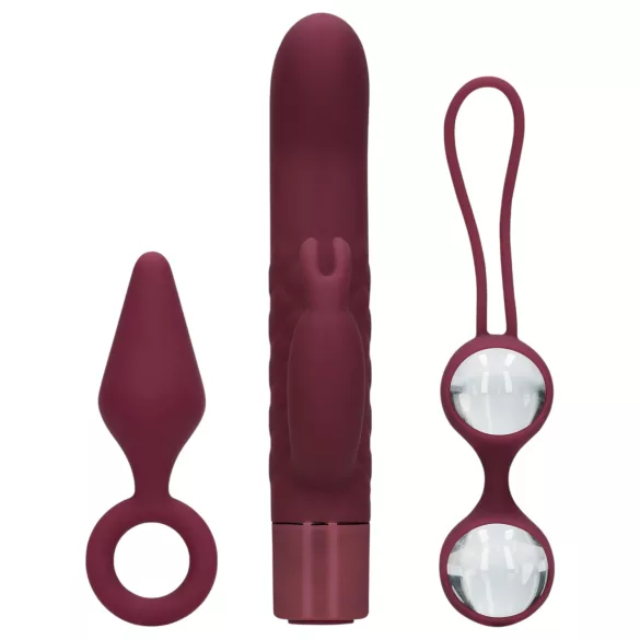 Loveline (S)Explore Toy Kit for Her - 3-osaline erootiline kingitusena komplekt naistele
