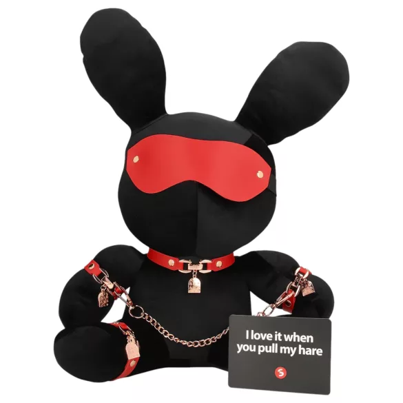 Bondage Rabbit - BDSM jänku kostüüm - must