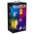 REALROCK - munanditega helendav vibraator - 20cm
