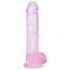 RealRock - realistlik munanditega dildo (roosa) - 12,7 cm