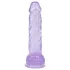RealRock - realistlik munanditega dildo (lilla) - 12,7 cm