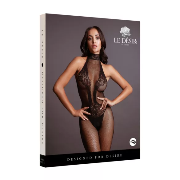 Le Désir - pitsist võrkbodysuit - must - S-XL