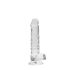 REALROCK - läbipaistev elutruu dildo - läbipaistev (17cm)