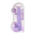 REALROCK - läbipaistev elutruu dildo - lilla (22cm)