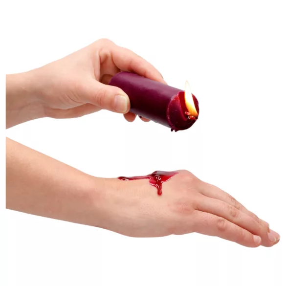 Ouch Rose - massaažiküünal roosi lõhnaga - parafiin - 100g